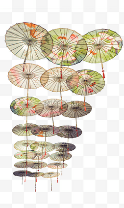 彩色中国结图片_实物摄影图雨伞免扣元素