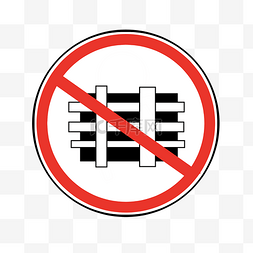 禁止使用电梯图片_禁止堆放标识牌插画