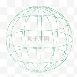 地球水logo图片_青色球体装饰