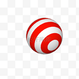 红色的立体球图片_红色的圆球免抠图