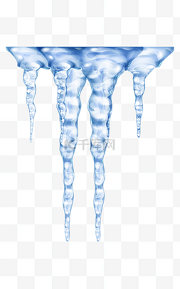 冰柱图片_流水冰块冰棱