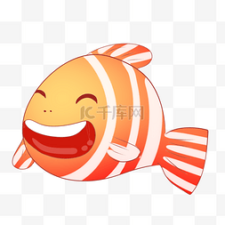 红色小鲤鱼图片_红色的鲤鱼笑容