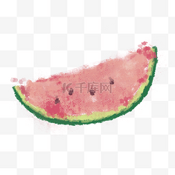 水果行业图片_红色切片西瓜