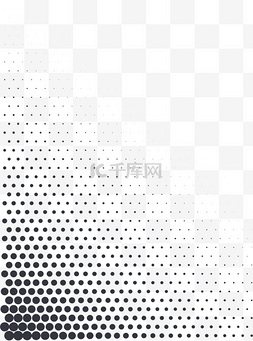 黑色抽象矢量图片_黑色波点抽象装饰