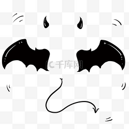土耳其恶魔之眼图片_万圣节蝙蝠