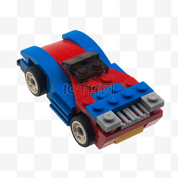 蓝色汽车模型