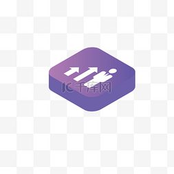 创意箭头紫色图片_紫色圆角盒子元素