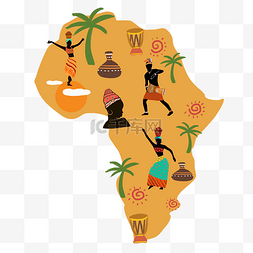 非洲脸谱图片_地域特色非洲