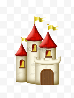 欧式教堂城堡图片_西方建筑城堡插画