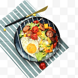 沙拉广告插画图片_蔬菜沙拉食物