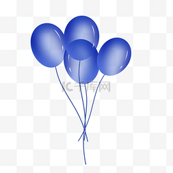 气球图片_唯美气球节日海报装饰素材