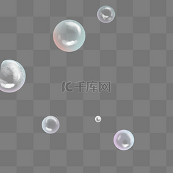 透明气泡彩色图片_渐变气泡泡泡