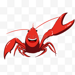 红色的小龙虾图片_夏天的小龙虾