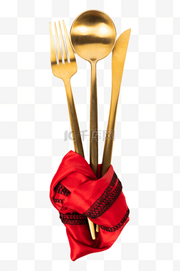 感恩节餐巾刀叉勺