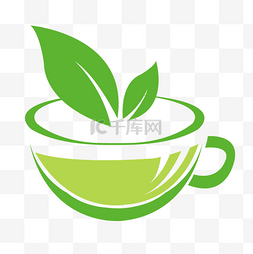 茶杯图片_绿色茶杯绿茶