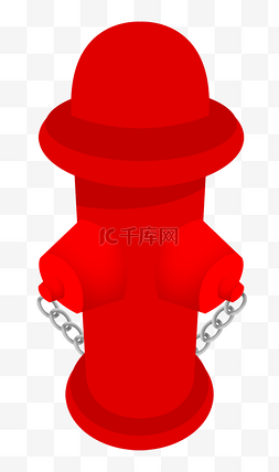 红色金属消防栓