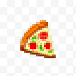 像素风箭头免费图片_卡通像素画像素风食物披萨