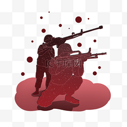 特种部队logo图片_部队战士剪影