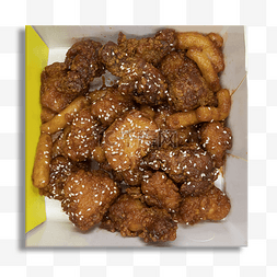 一盒韩式炸鸡