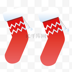 红色袜子图片图片_红色圣诞节袜子