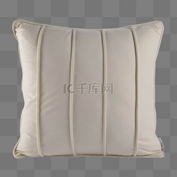 纯色沙发抱枕图片_白色抱枕