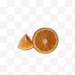 切开橙子图片_切开的橙子