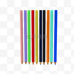 铅笔彩色铅笔图片_仿真彩色铅笔