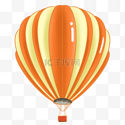 黄色的热气球图片_黄色的热气球