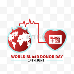 无偿献血图图片_世界献血日创意输血