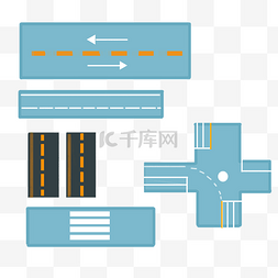 公路马路交通标线