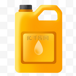黄色机油瓶
