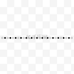 线黑色图片_简约黑白方形分割线公众号排版