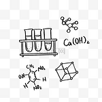 开学季化学课涂鸦