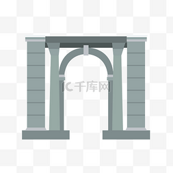 欧式拱形门图片_欧式拱门