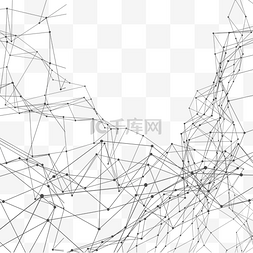 高科技折线图片_科技折线线条