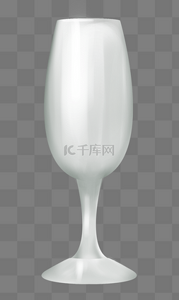 玻璃杯子器皿插画