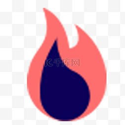 燃烧火焰图标