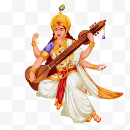 vasant panchami印度弹琴女神sitar知识