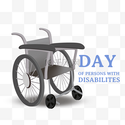 international day of disabled persons手绘