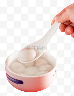 中式汤圆图片_元宵汤圆中式美食年味汤团元宵节