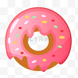 甜品甜甜圈图标