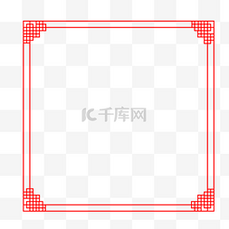 中国风圆形元素图片_中式边框