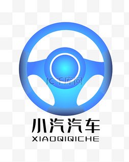 蓝色汽车LOGO