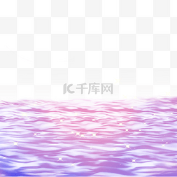 蓝荧光图片_蓝紫色星光湖泊