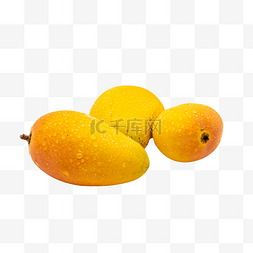 黄色果蔬图片_水果芒果小吃