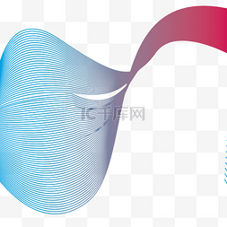 科技名片图片_波浪线条动感底纹