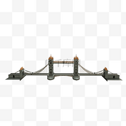 大桥建筑模型