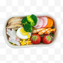 水果蔬菜健身餐减脂餐