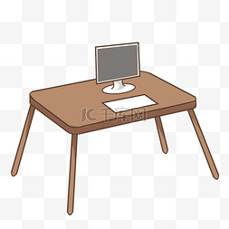 简约桌子桌子图片_办公桌电脑桌