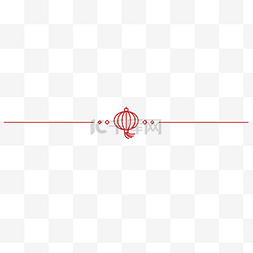 国潮风喜庆图片_春节新年新春国潮中式线描灯笼分